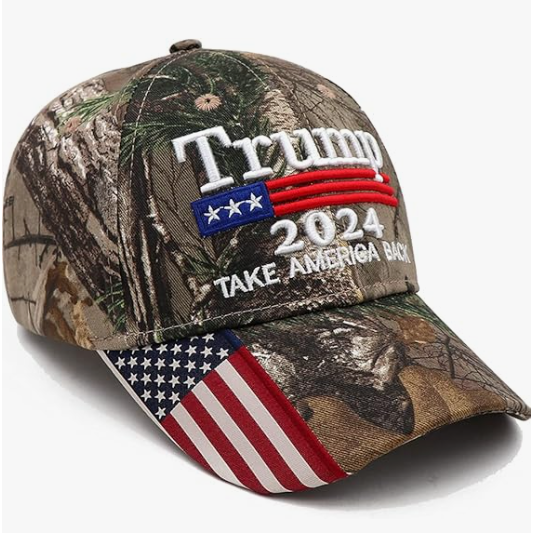 2024 Hat Keep America Great Take America Back Hat -- Camo